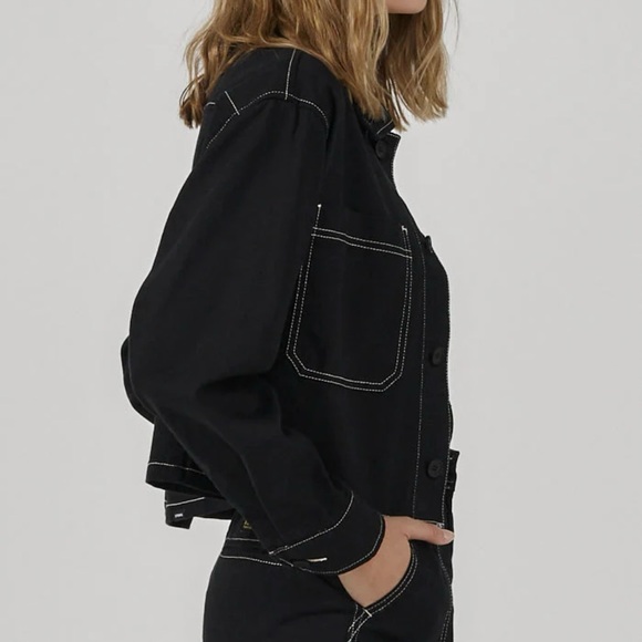 Thrills cropped Overshirt S - Picture 3 of 5